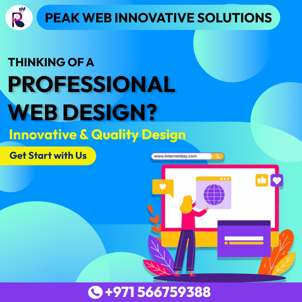 web design agency in Sharjah - Peak Web Solutions team